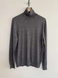 Reiss “Oe Caine” Roll Neck Turtle Neck Pullover Grey Mens Large - Picture 1 of 11