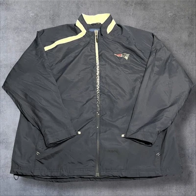 Chaqueta Forrada de Vellón XL De Colección Y2K NFL Reebok On Field New England Patriots Foto 1 de 4