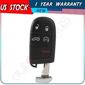 Remote Car Key Fob for Chrysler 200 300 Dodge Challenger 2015 2016 2017 2018 - Picture 1 of 9