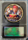 President Donald Trump Mug Shot 2025 I'm Lovin It Commemorative Gold Plated Coin