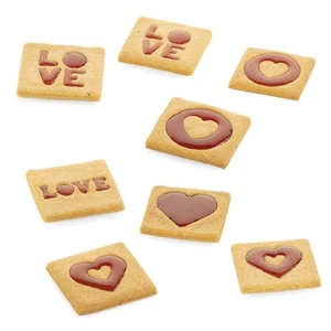 Backform Formabiscotti Voilà Cookie Love 24x15 H 20 Mm - SILIKOMART - Konditorei - Bild 1 von 4