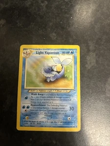 Light Vaporeon 52/105 Neo Destiny WOTC Pokemon Karte Heavily Played (1) 2002 - Bild 1 von 1