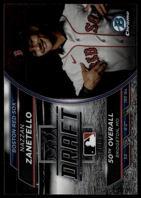 2023 Bowman Draft Nazzan Zanetello #BDN-1 Bowman Draft Night - Image 1 of 2