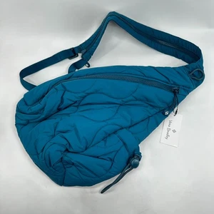 Bolso Mochila Vera Bradley Bandolera Azul Para Mujer Peso Pluma Acolchado - Imagen 1 de 9