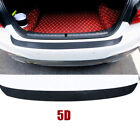 Universal Car Rear Bumper Trim Scratch Protection Sticker 5D Carbon Fiber Film
