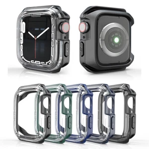 Wytrzymałe etui pancerne do Apple Watch Series9 8 7 6 5 4 SE Bumper Case 40/44/41/45mm - Zdjęcie 1 z 18