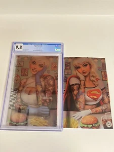 SUPERMAN 18 & 19 FOIL VIRGIN 616 SET CGC 9.8 WHITE Pages Szerdy Tattoo Diner - Picture 1 of 6