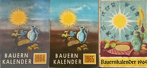 3 x Bauernkalender Saar 1964 - 1965 - 1969 Obst- und Gartenbau Kleintierzucht.. - Bild 1 von 1