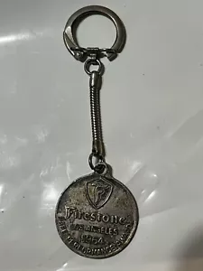 1964 FIRESTONE LOS ANGELES, SAFE PERFORMANCE AWARD KEYCHAIN FOB - Picture 1 of 3
