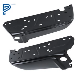 Step Bumper Set For 2008-2016 Ford F250 F350 Black Steel Rear Left & Right - Picture 1 of 14