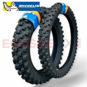 KTM EXCF500 MICHELIN TRACKER TYRE SET ROAD LEGAL 140/80-18 90/90-21 1992-2025 - Picture 1 of 2