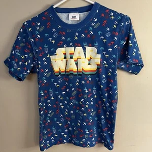 Star Wars Droids All Over Print T-shirt Youth XSmall - Picture 1 of 9