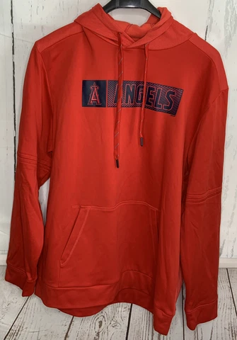 Los Angeles Angels MLB Anaheim Angels Hoodie Red Men XL NWOT Cover