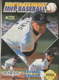 Roger Clemens MVP Baseball Sega Genesis For Nintendo NES 8E