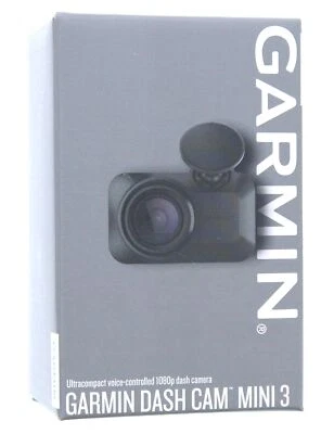 Garmin Mini3 Ultracompact Voice-Controlled 1080p Dash Cam - Image 1 of 4