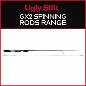 SHAKESPEARE UGLY STIK GX2 SPINNING RODS - ALL MODELS | LURE FISHING RODS - Picture 1 of 2