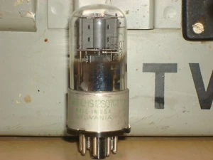 1 SYLVANIA JAN CHS 12SQ7GT VACUUM TUBE/VALVE USA TESTED - Picture 1 of 6
