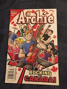 ARCHIE #653 Rocking Canada Newsstand 2014 - Picture 1 of 2