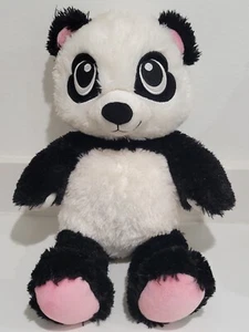 Build A Bear Black & White Panda Teddy Stuffed Animal 18'" - Picture 1 of 8