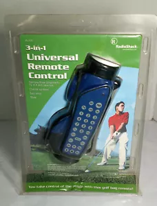 Universal Golf Bag Remote, RadioShack , 3-in-1 , Factory Sealed, #15-2127 - Picture 1 of 3