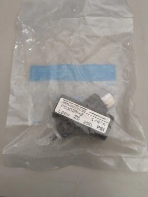 Freio a ar NOS 1/4" Mannesmann Rexroth P53025-2 válvula de controle de fluxo 250PSI L289 - Imagem 1 de 3