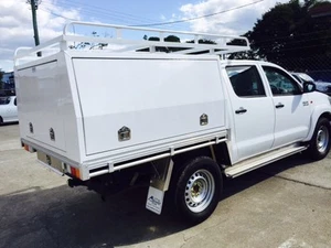 New Alloy Tray Canopy Combo 1800L x 1800W x 860H Powdercoat - Picture 1 of 4