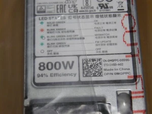 DELL POWEREDGE T550 800W PLATINUM PLUS NETZTEIL MGPPC 0P8GP HALTERUNG - Bild 1 von 2