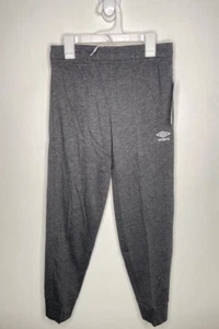 Umbro Active Jogger Sweatpants Boys Sizes Elastic Waist Gray Active Wear Soccer - Picture 1 of 4