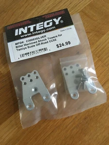 INTEGY C30053 CNC Alu Tuning Stossdaempfer Halter f. Tamiya CC02 CC-02 chassis 1 - Bild 1 von 5
