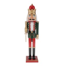 Schiaccianoci Ornamento in legno Natale Noce Schiaccianoci Soldati Home Decor