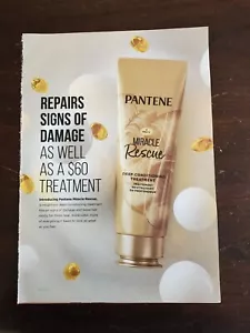 Pantene Miracle Rescue Full Page Color Magazine AD Cosmopolitan - Picture 1 of 1