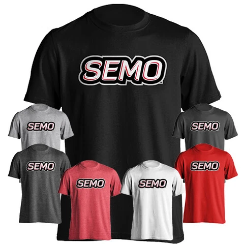 Southeast Missouri State University Redhawks Wordmark Logo  T-Shirt Cover
