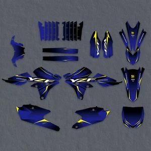Graphics Decals Stickers Kit For Yamaha YZ 250F YZ250F 2014 2015 2016 2017 2018 - Picture 1 of 1