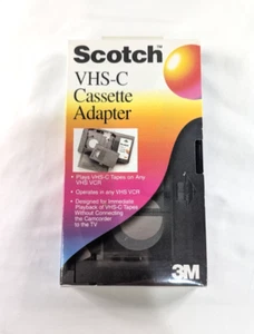 Scotch 3M VHS-C Kassettenadapter - Bild 1 von 6