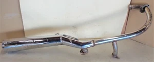 '82 83 XS400R SECA XS 400 RIGHT EXHAUST CHROME MUFFLER 1982 YAMAHA 7,854 MILES! - Picture 1 of 10
