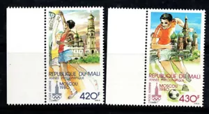 Mali 1979 Mi. 686-687 MNH 100% Olympics, 420, 430 Fr - Picture 1 of 1