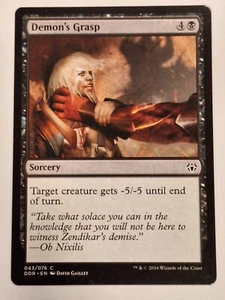 Demon's Grasp - Duel Decks: Nissa vs. Ob Nixilis - Magic the Gathering MTG Nice! - Picture 1 of 2