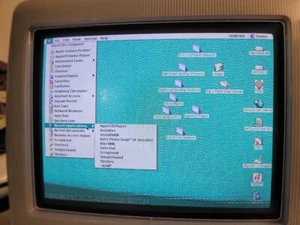 1998 Apple iMac G3 Teal vintage Apple iMac tested and works! make offer - Afbeelding 1 van 10