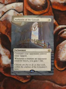 Magic the Gathering Authority of the Consuls Hand Painted Unique MTG Alter - Picture 1 of 1