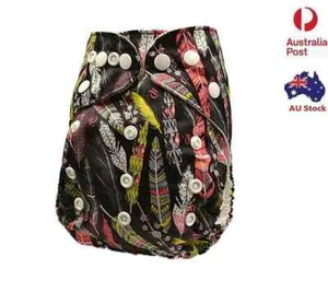 Modern Cloth Nappies MCN Nappy Diaper Waterproof-Outer-Layer Adjustable (D115) - Picture 1 of 8