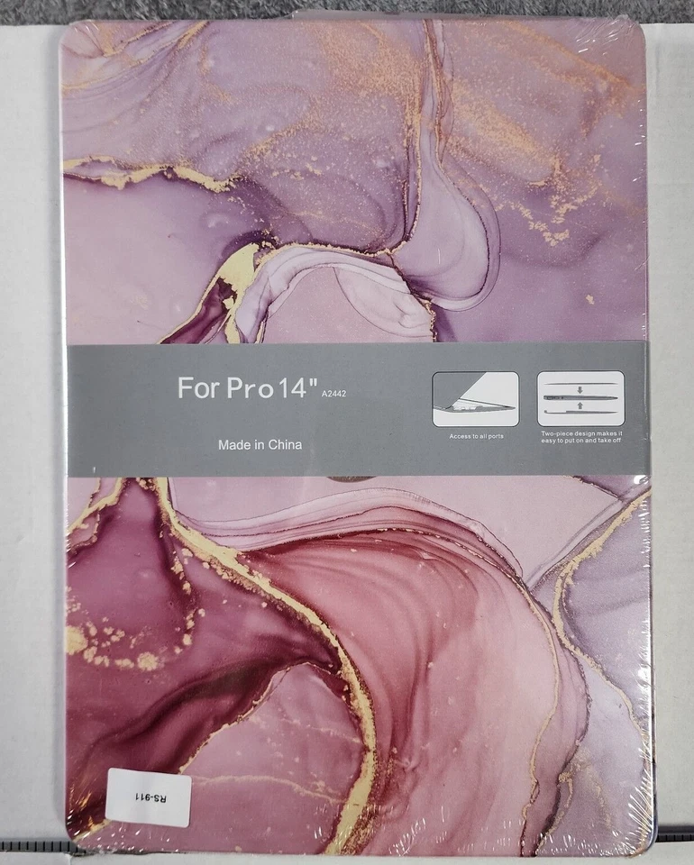 Case for MacBook Pro 14 Inch A2442  2021 Protective Snap On Hard Shell Cover New - Image 1 of 1