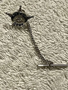 Sheriff Dept. Star Tie Tack - Picture 1 of 3