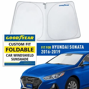 Front Auto Windshield Cover Car Windshield Sun Shade for 16-19 Hyundai Sonata - Picture 1 of 8