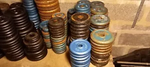 28 KGS OF BODY SCULPTURE 'ONE-INCH' WEIGHT PLATES - Picture 1 of 3