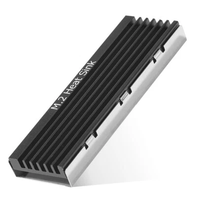 JUSTOP M.2 NVMe NGFF SSD Cooling Heatsink 2280 Aluminum M2 Heat Dissipation Cooler UK
