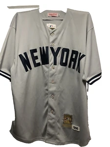 VTG Mitchell & Ness MLB New York Yankees Wade Boggs Button Front Jersey Size 54 - Picture 1 of 15