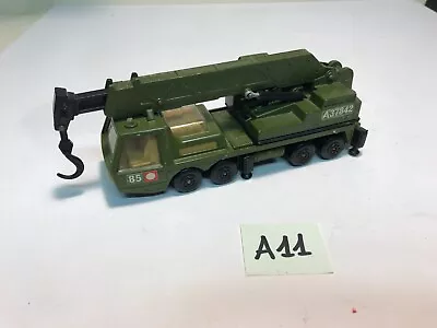 matchbox super kings hercules mobile crane militare 1974 k 12 - Immagine 1 di 2