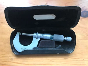 moore & wright 0-25mm micrometer. cased. 961m. metric - Picture 1 of 4