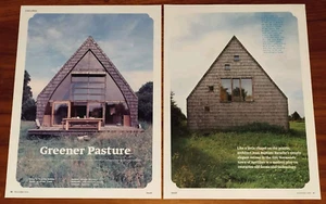 ARTÍCULO IMPRESO REVISTA DWELL AUVILLIER FRANCE ARQUITECTO JEAN-BAPTISTE BARACHE - Imagen 1 de 5