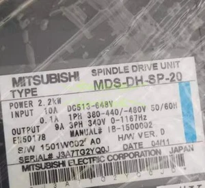 Ein gebrauchter Mitsubishi Servofahrer MDS-DH-SP-20 - Bild 1 von 1